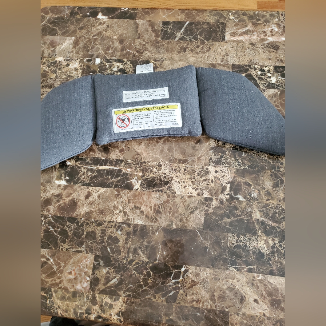 Gray Car Seat Headrest Pillow Uppababy